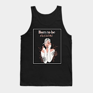 Born to be Awesum Tank Top